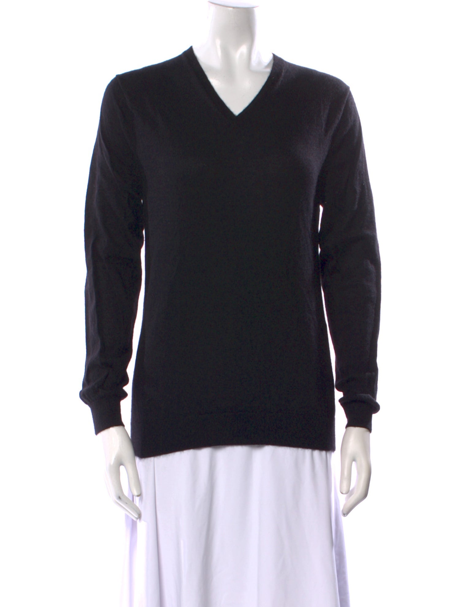 Eric Bompard Cashmere V-Neck Sweater