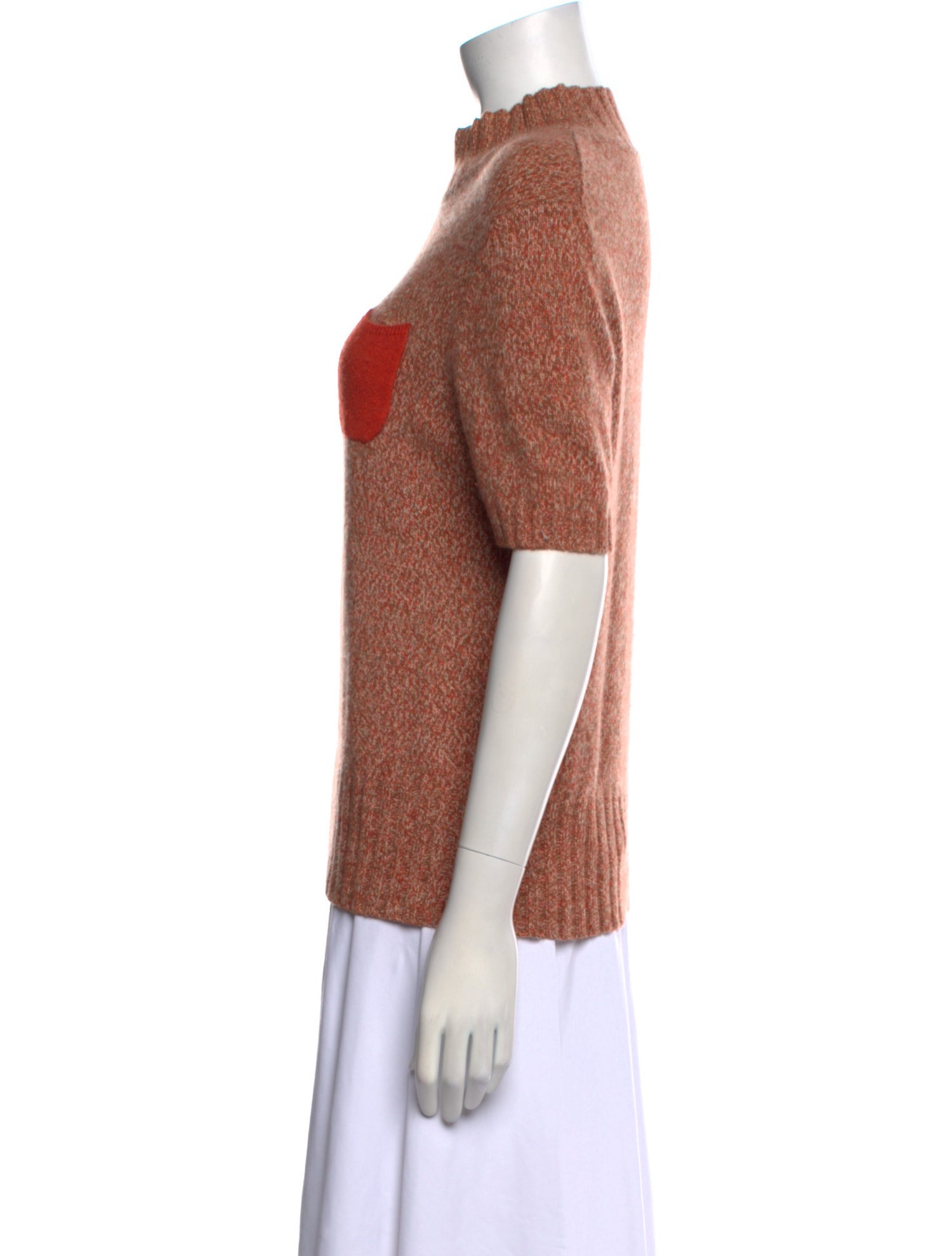 Eric Bompard Cashmere Mock Neck Sweater
