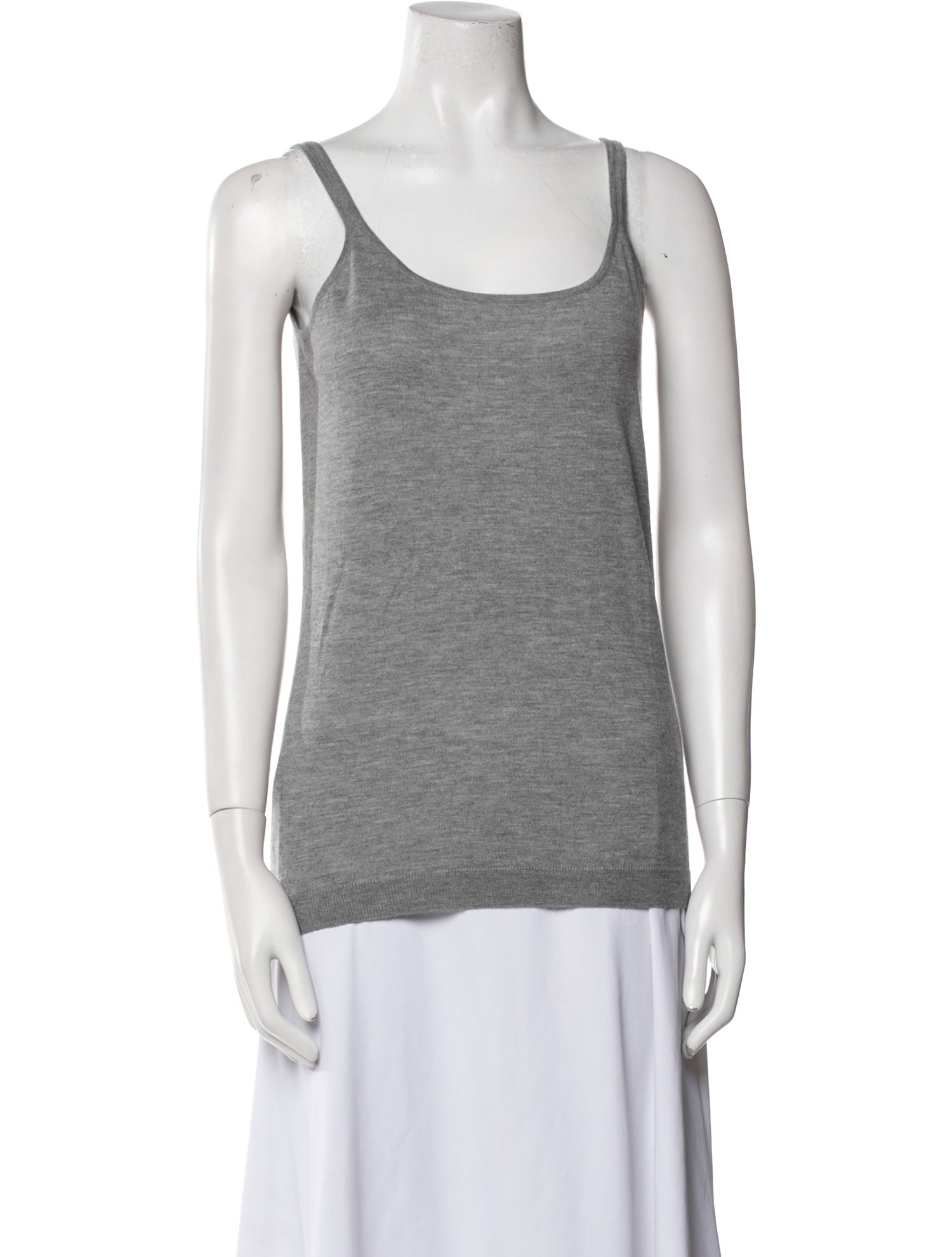 Eric Bompard Cashmere Scoop Neck Top