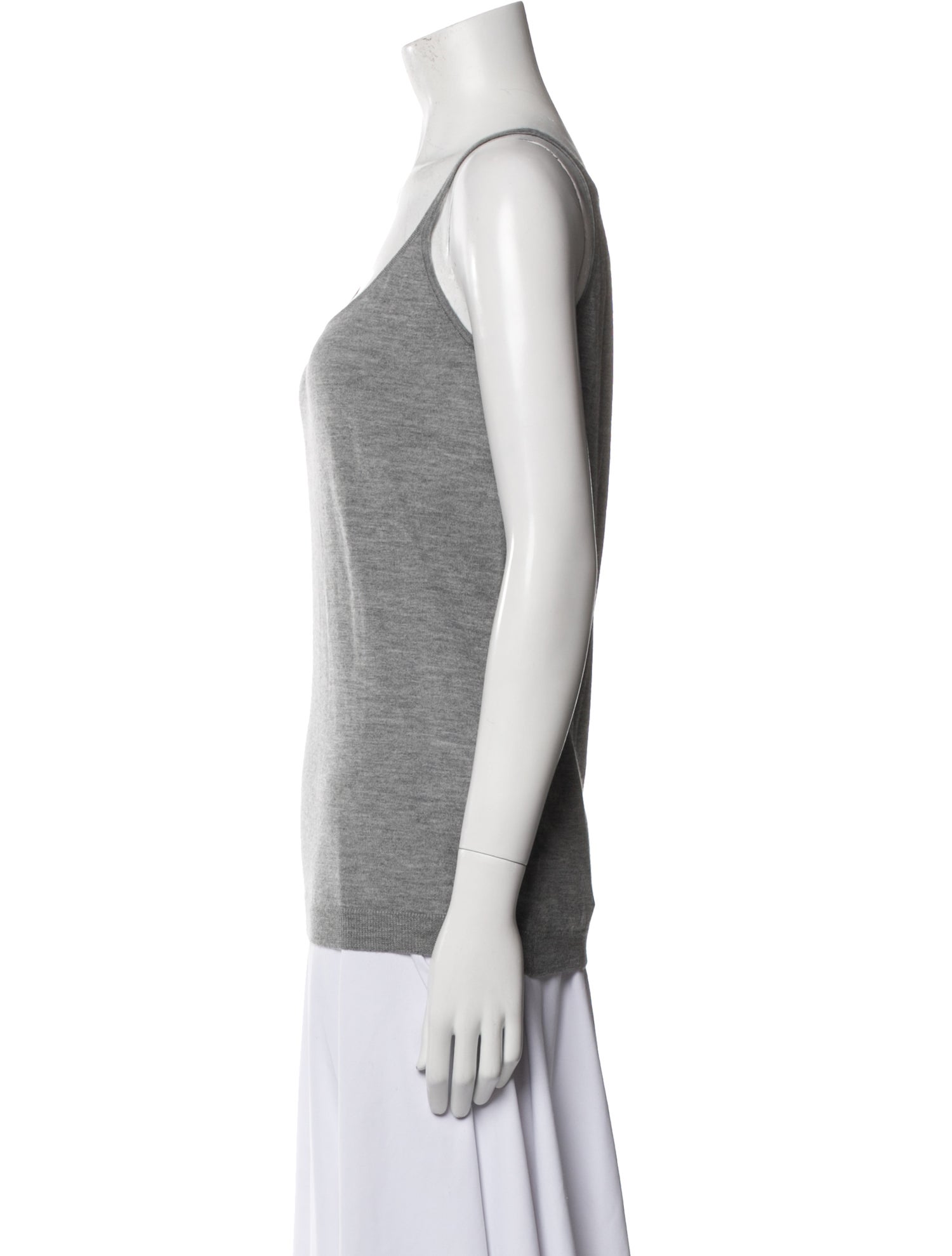 Eric Bompard Cashmere Scoop Neck Top