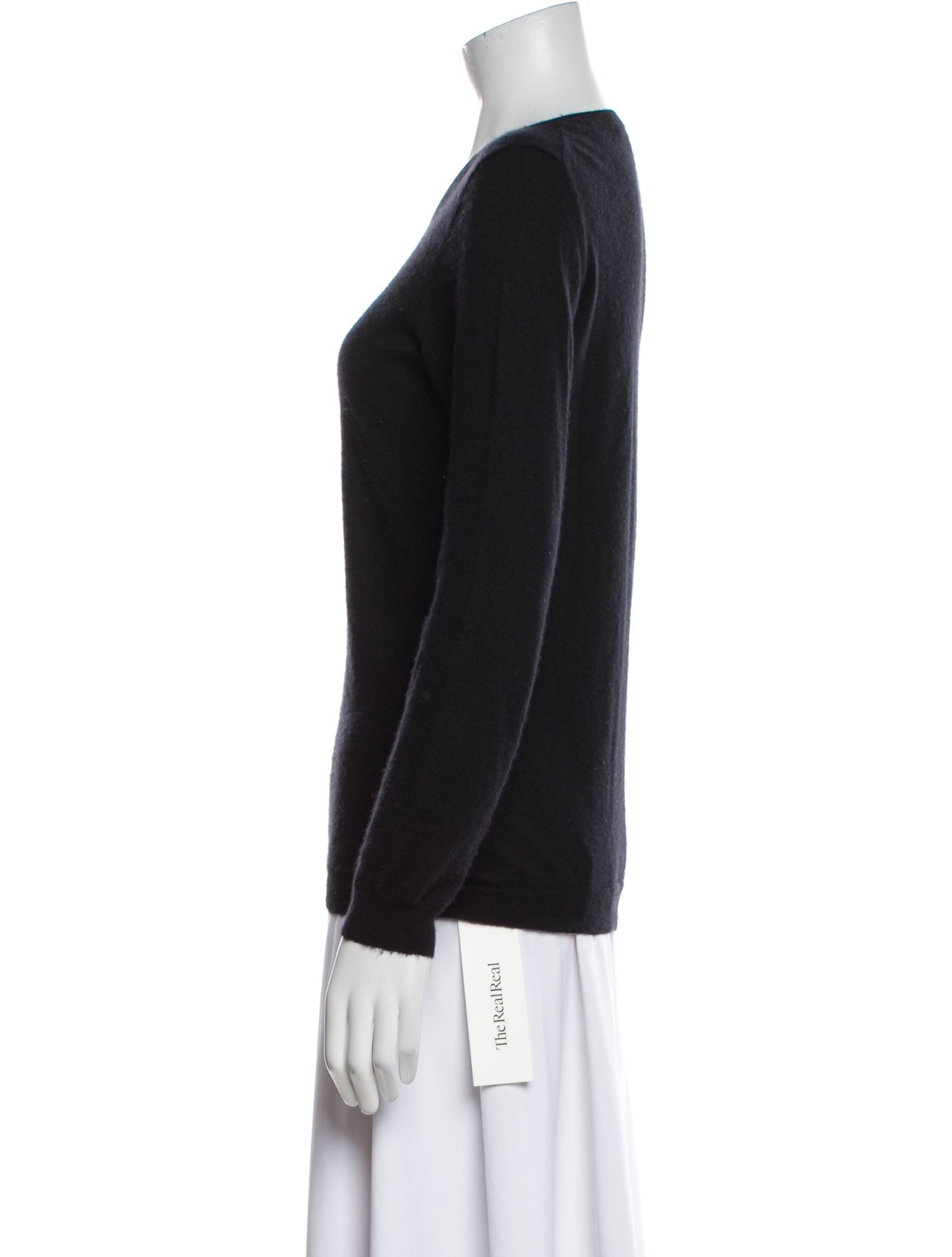Eric Bompard Cashmere Scoop Neck Sweater