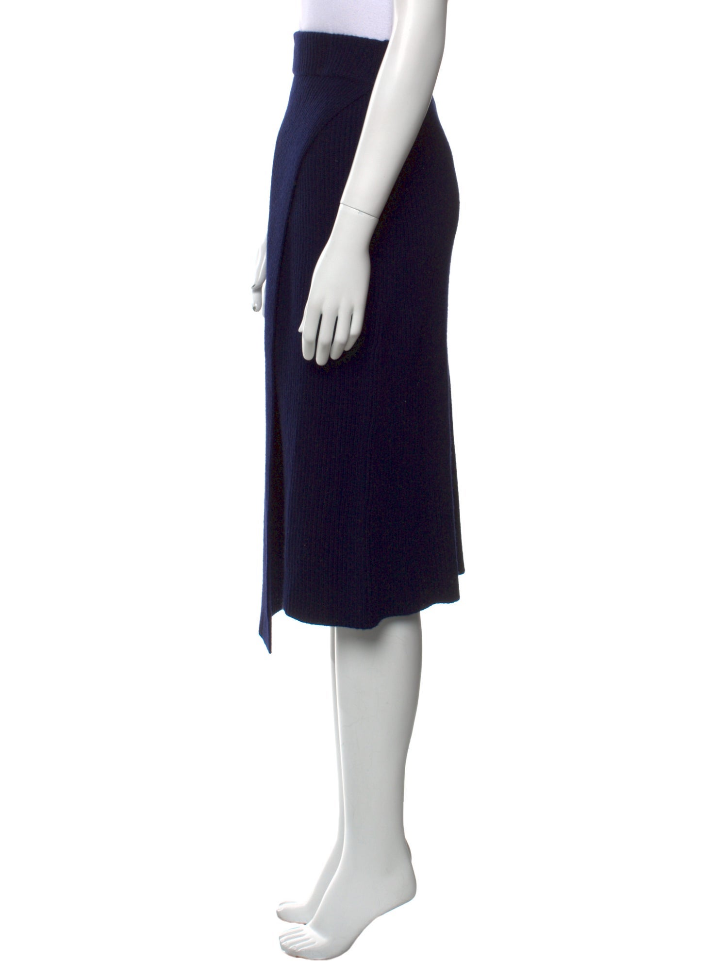 Eric Bompard Cashmere Midi Length Skirt