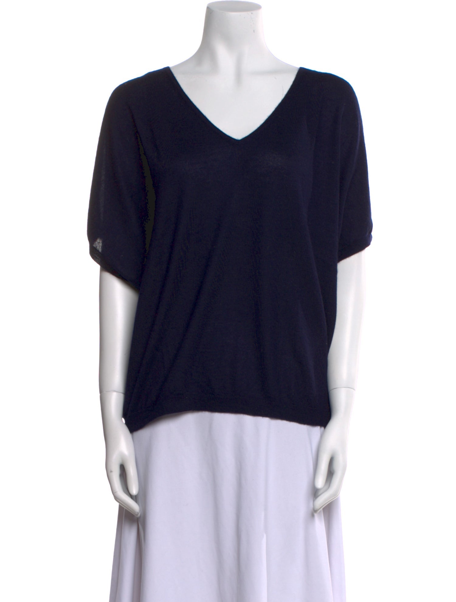 Eric Bompard Cashmere V-Neck Sweater