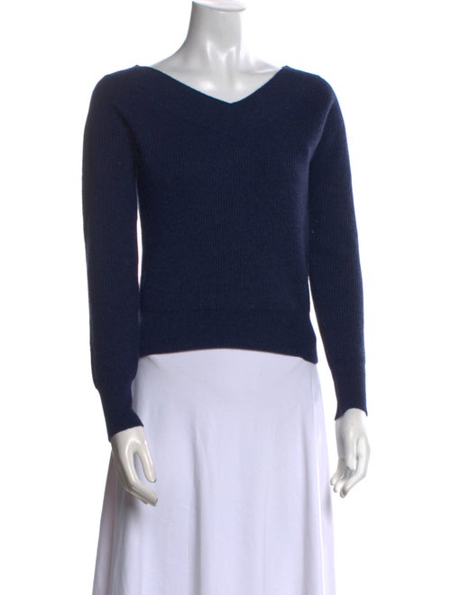 Eric Bompard Cashmere V-Neck Sweater
