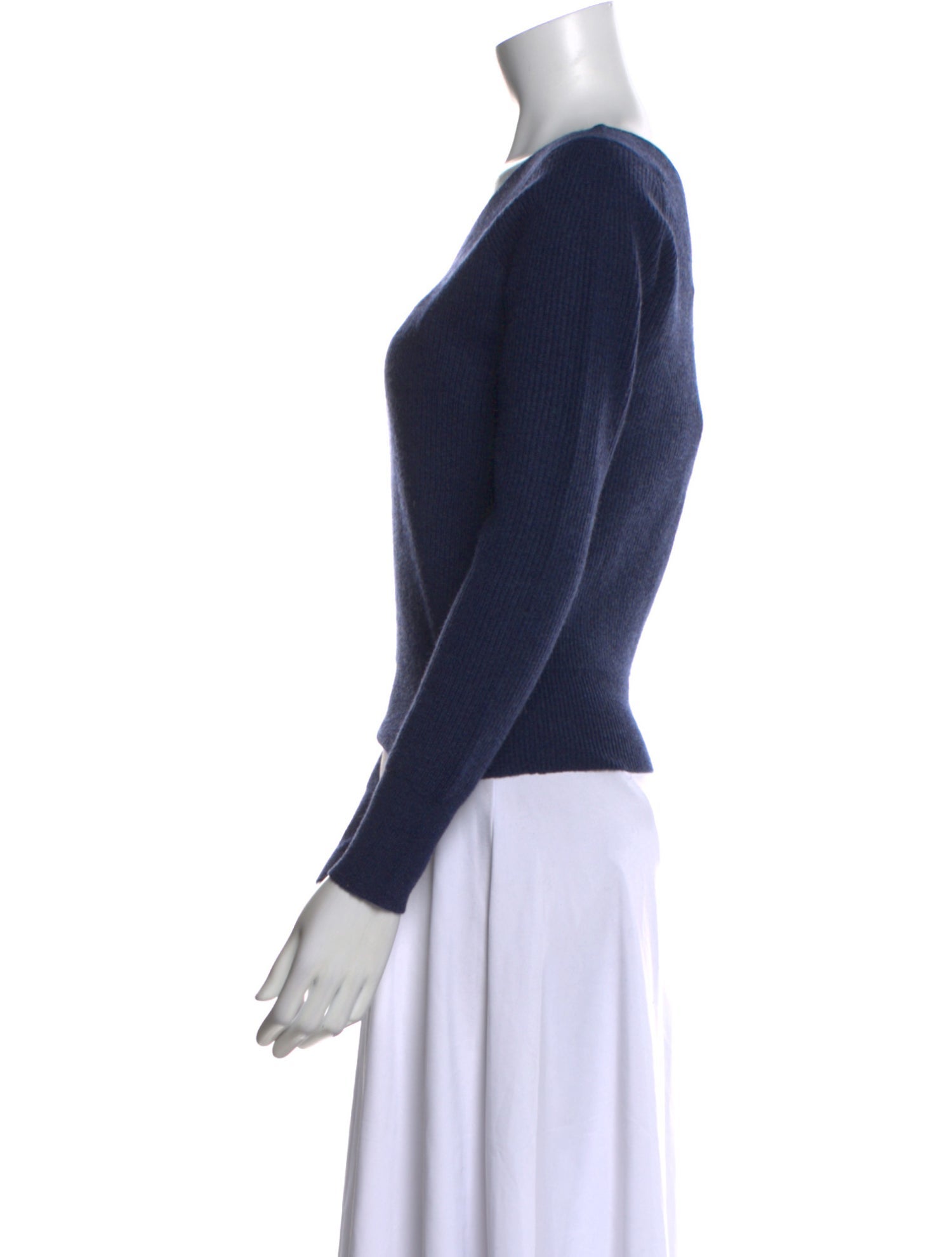 Eric Bompard Cashmere V-Neck Sweater