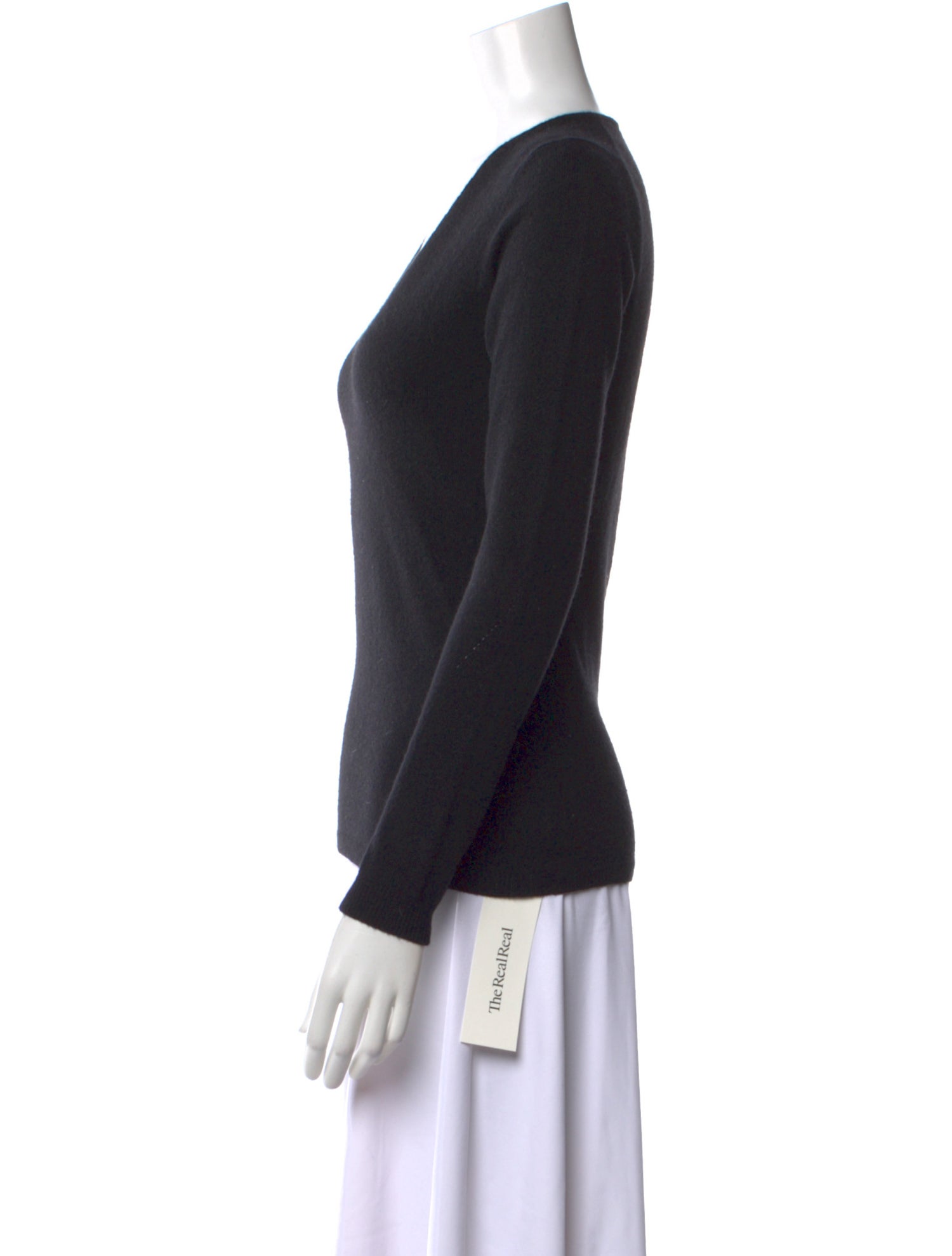 Eric Bompard Cashmere V-Neck Sweater