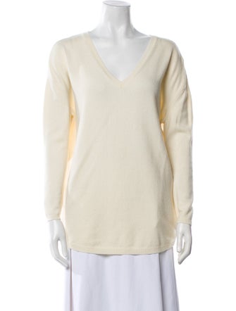 Eric Bompard Cashmere V-Neck Sweater