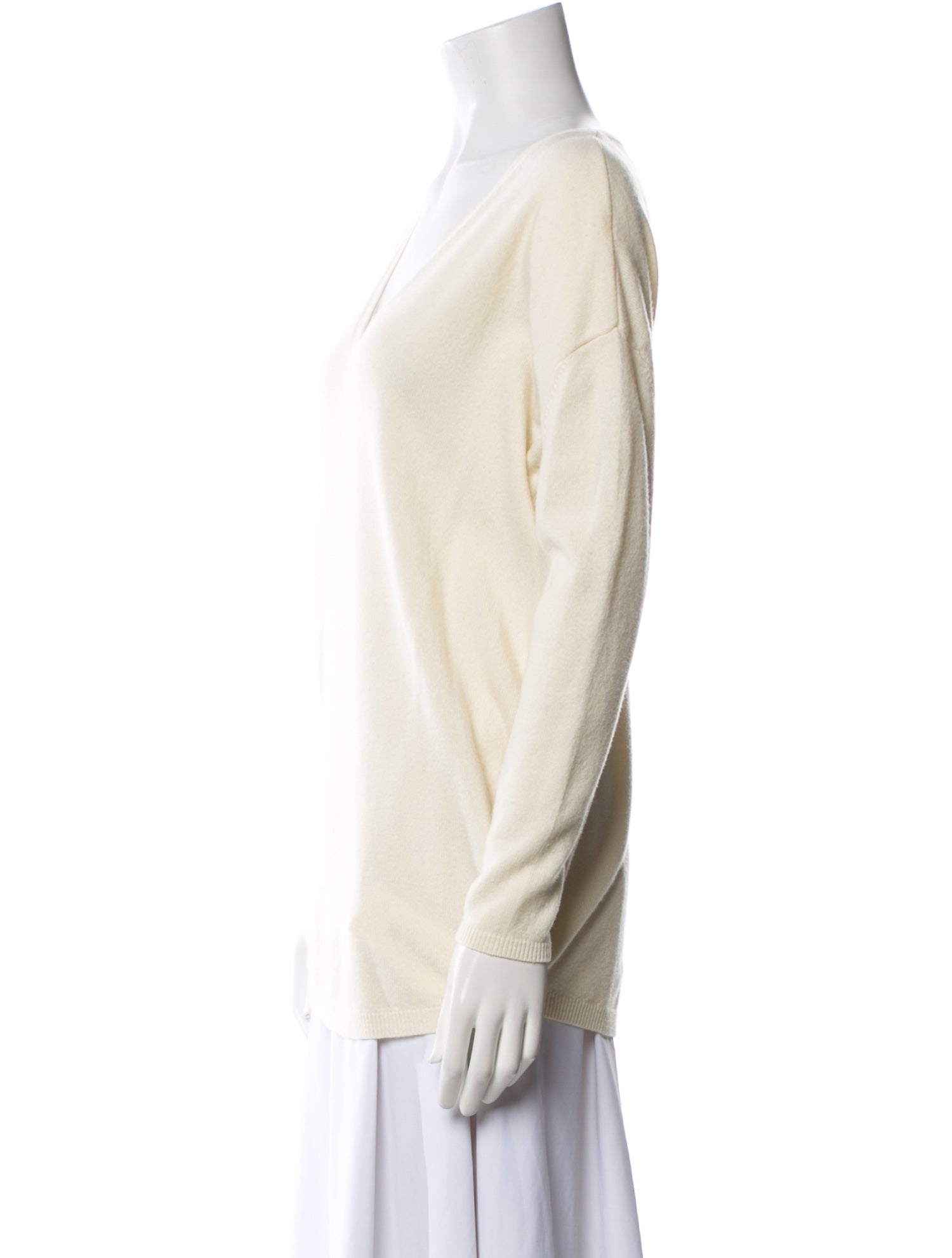 Eric Bompard Cashmere V-Neck Sweater