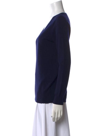 Eric Bompard Cashmere V-Neck Sweater