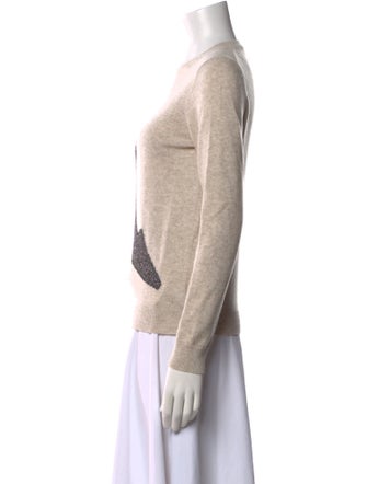 Eric Bompard Cashmere Graphic Print Sweater