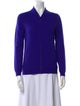 Eric Bompard Cashmere V-Neck Sweater
