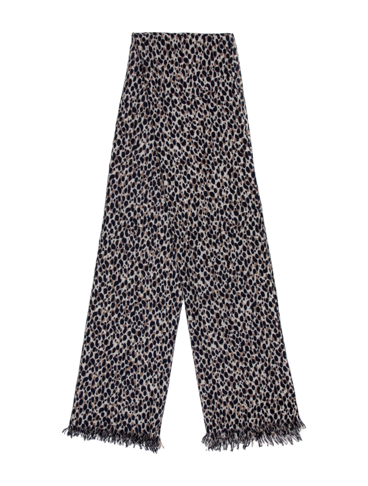 Eric Bompard Cashmere Printed Scarf