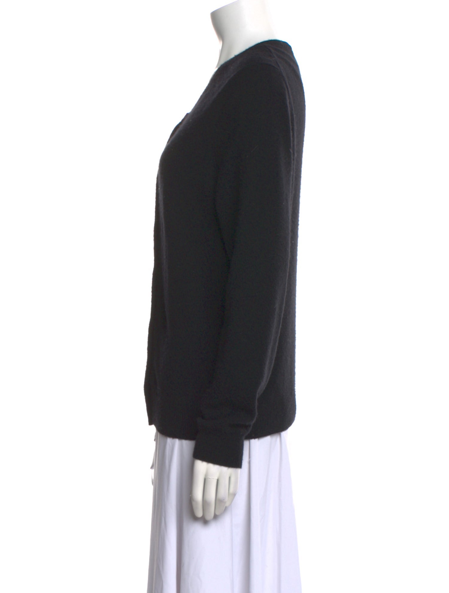 Eric Bompard Cashmere V-Neck Sweater
