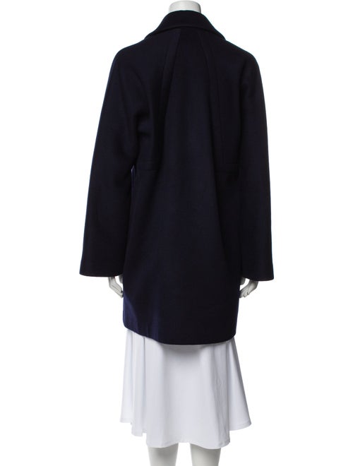 Eric Bompard Wool Faux Fur Coat