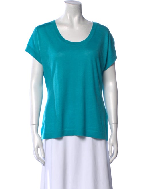 Eric Bompard Cashmere Scoop Neck T-Shirt