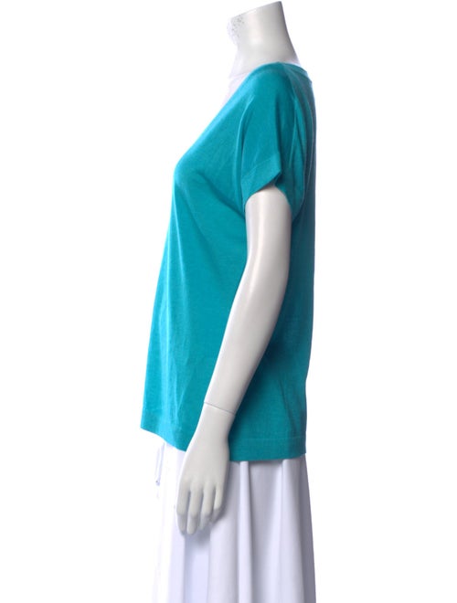 Eric Bompard Cashmere Scoop Neck T-Shirt
