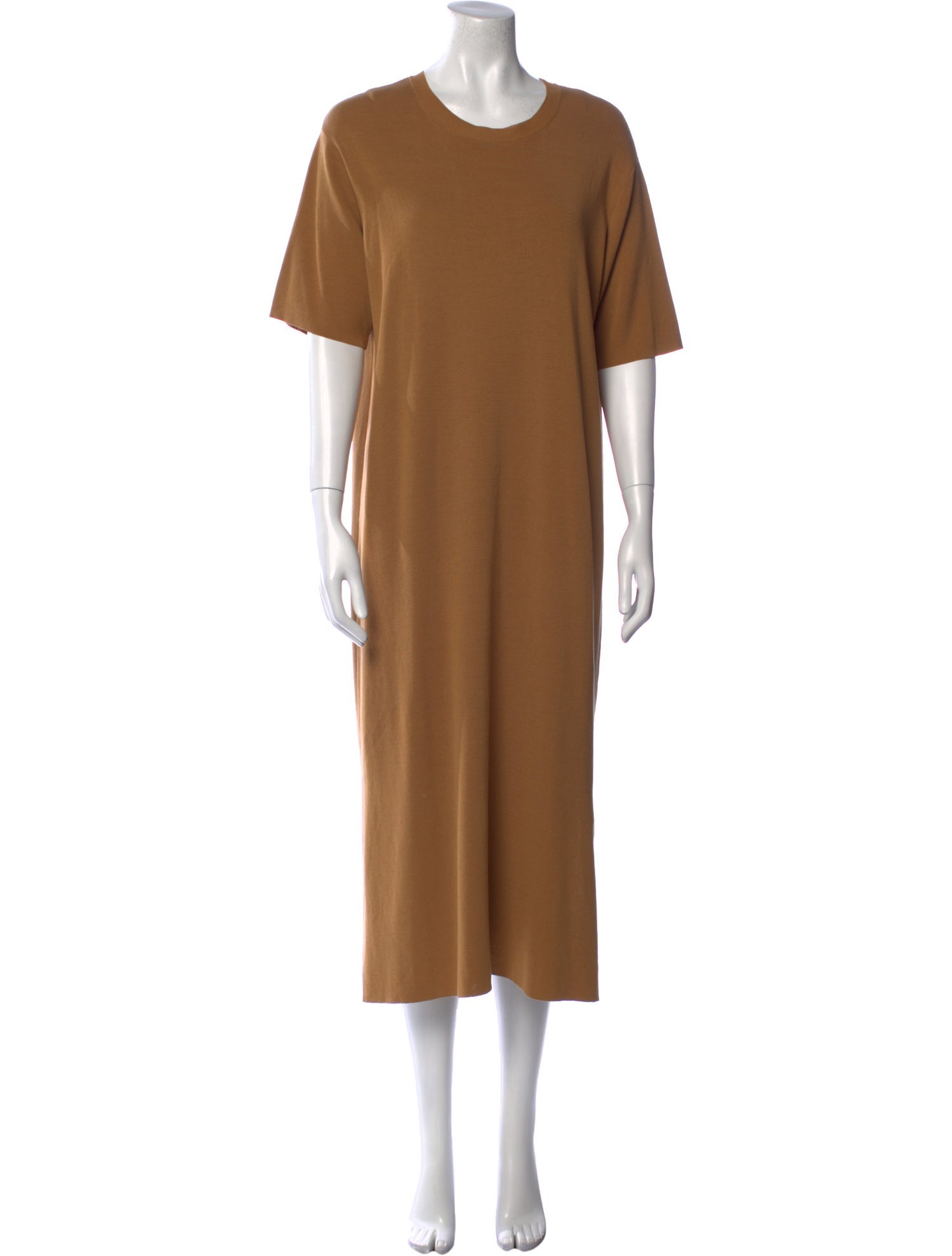 Eric Bompard Crew Neck Long Dress