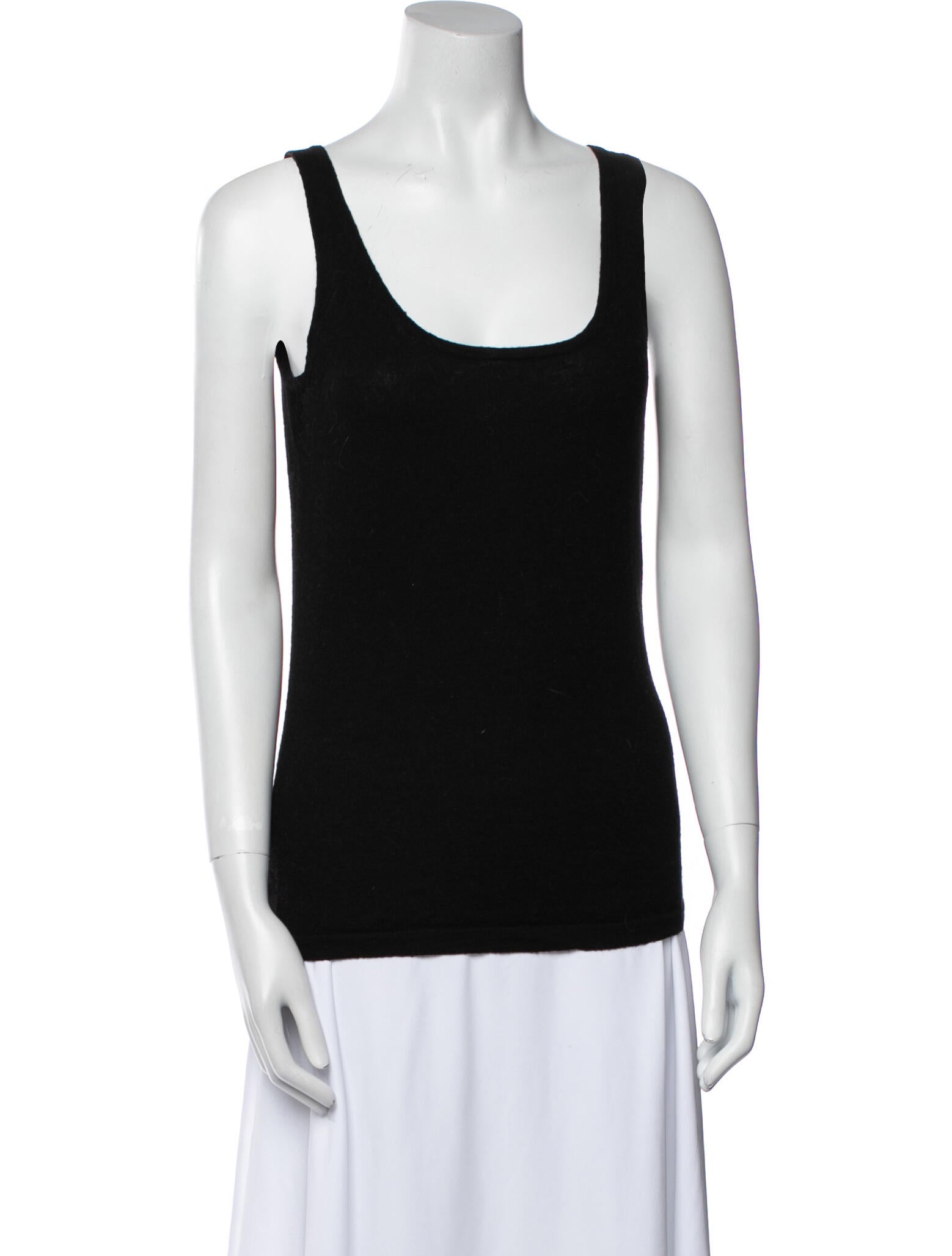 Eric Bompard Cashmere Scoop Neck Top