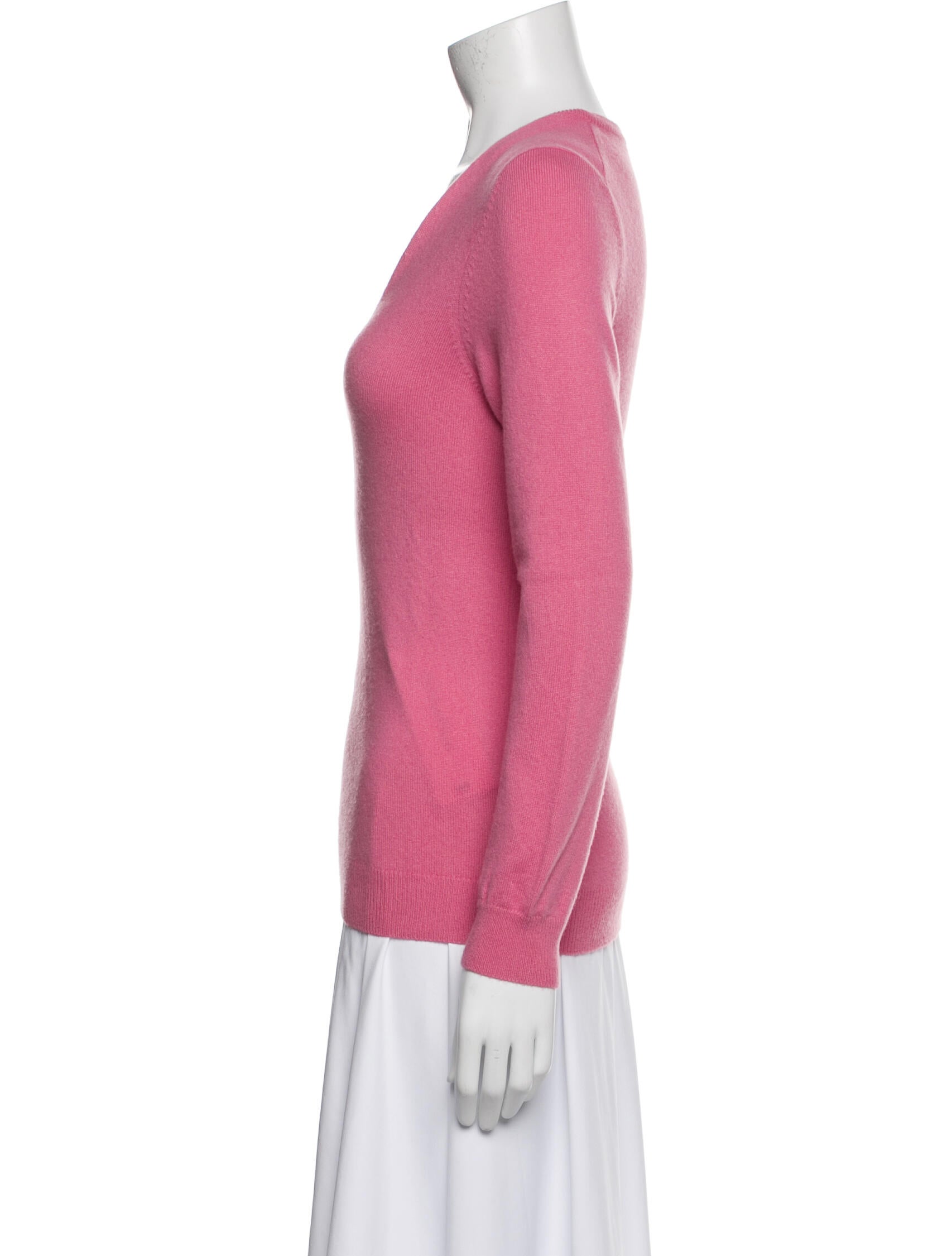 Eric Bompard Cashmere V-Neck Sweater