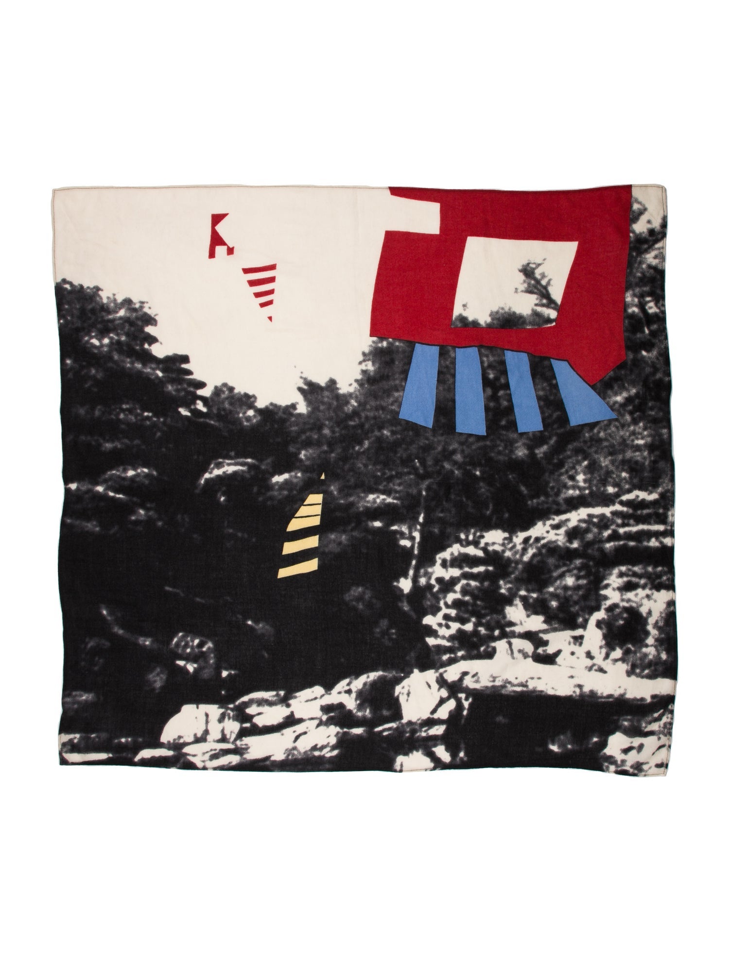 Eric Bompard Cashmere Printed Scarf