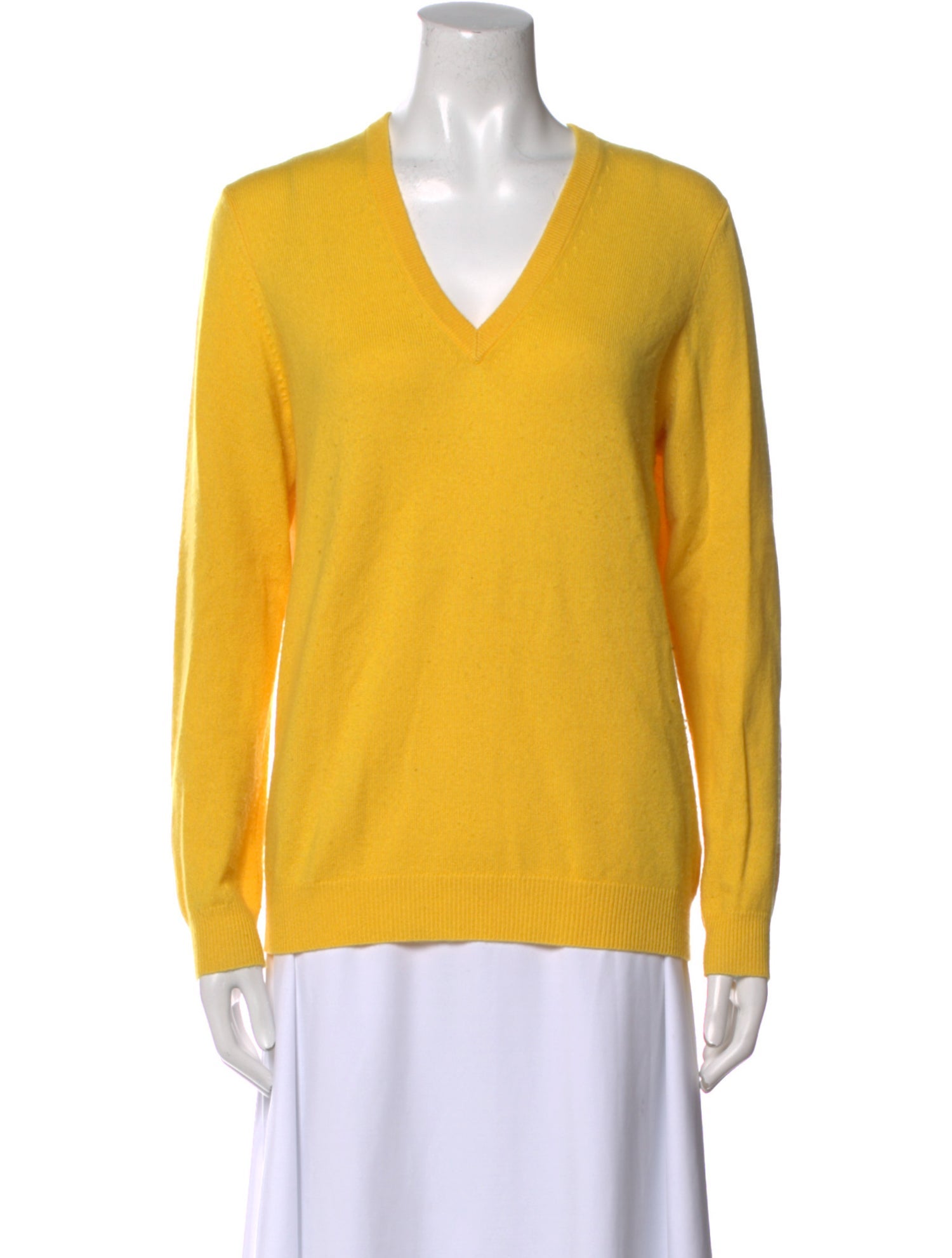 Eric Bompard Cashmere V-Neck Sweatshirt