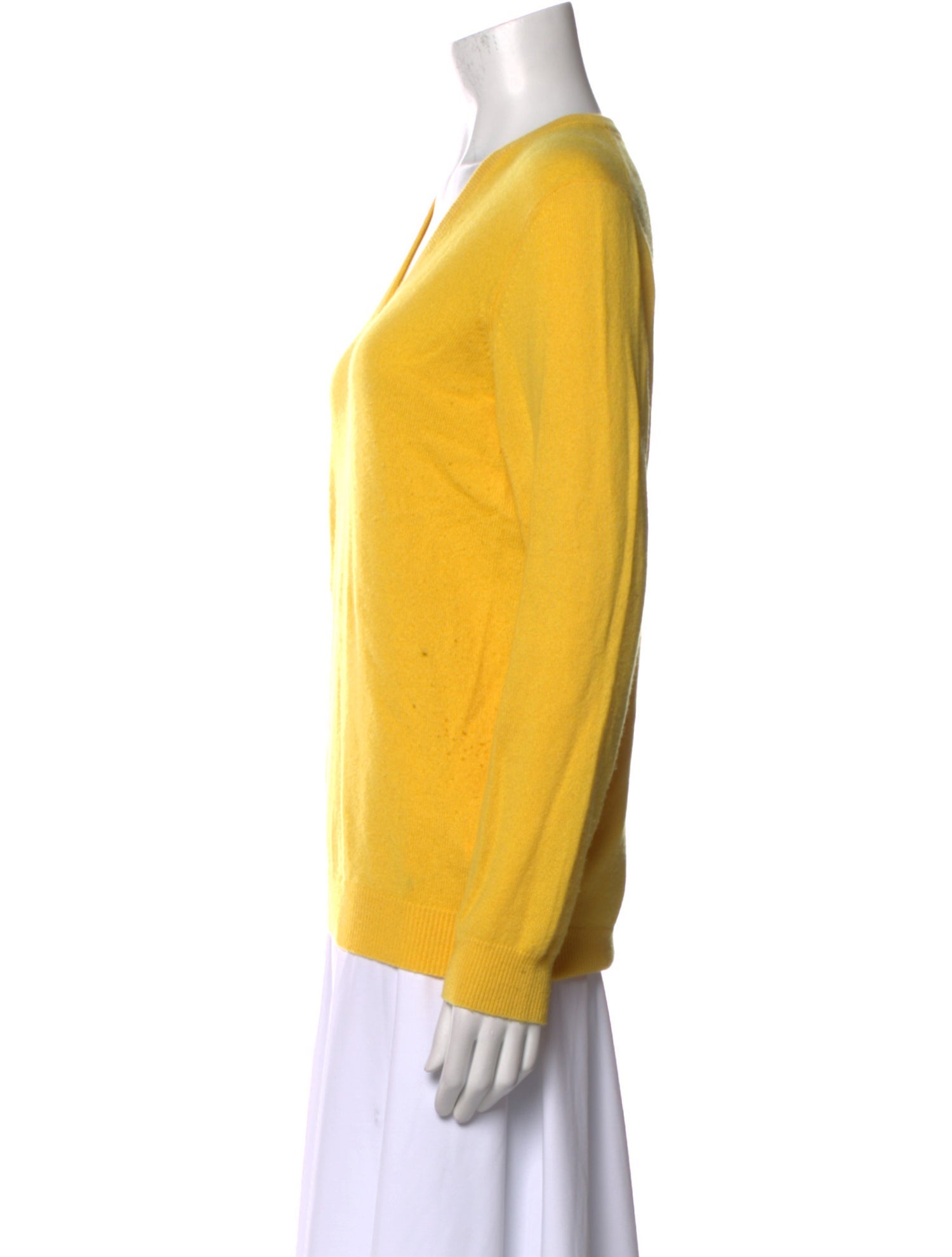 Eric Bompard Cashmere V-Neck Sweatshirt