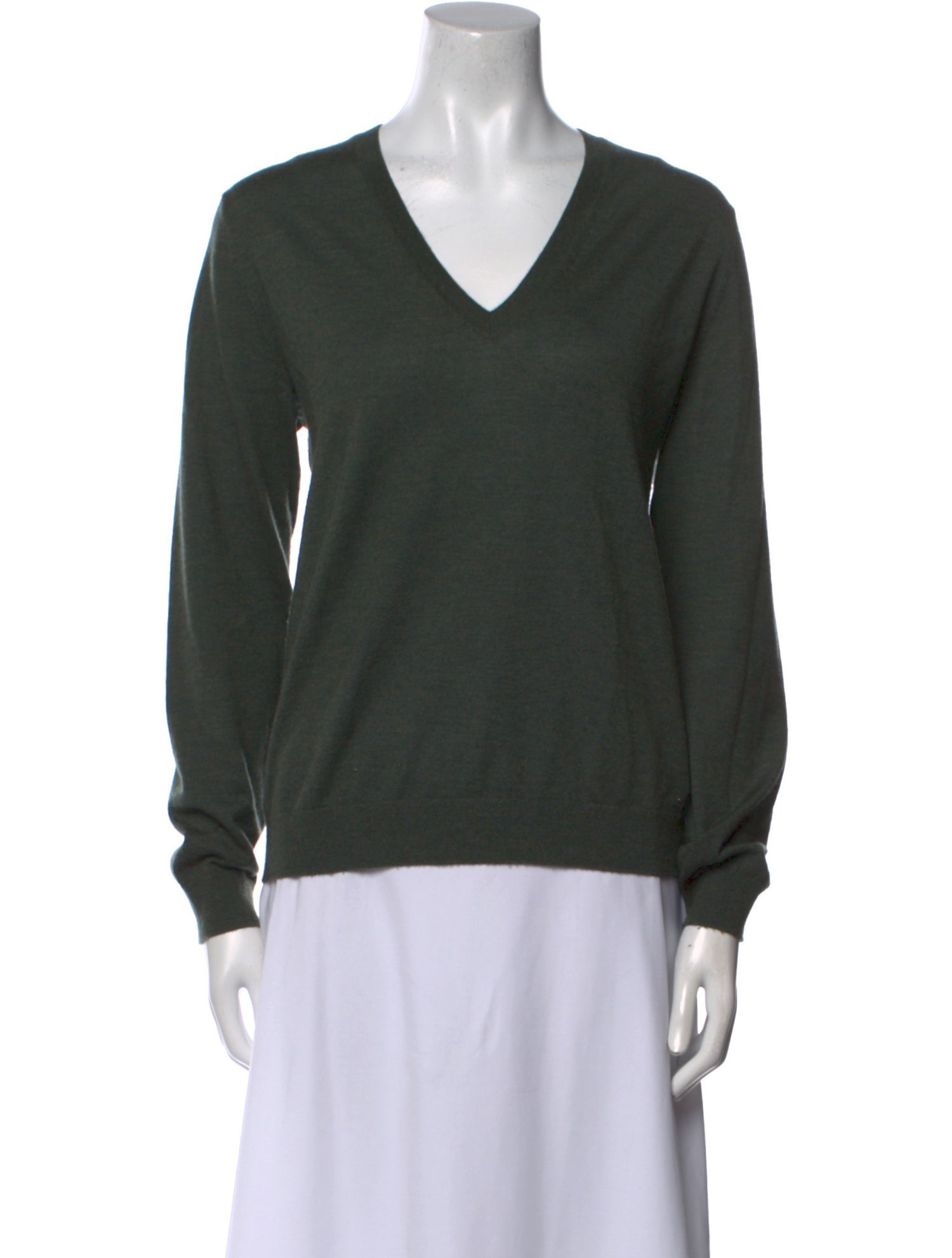 Eric Bompard Cashmere V-Neck Sweater