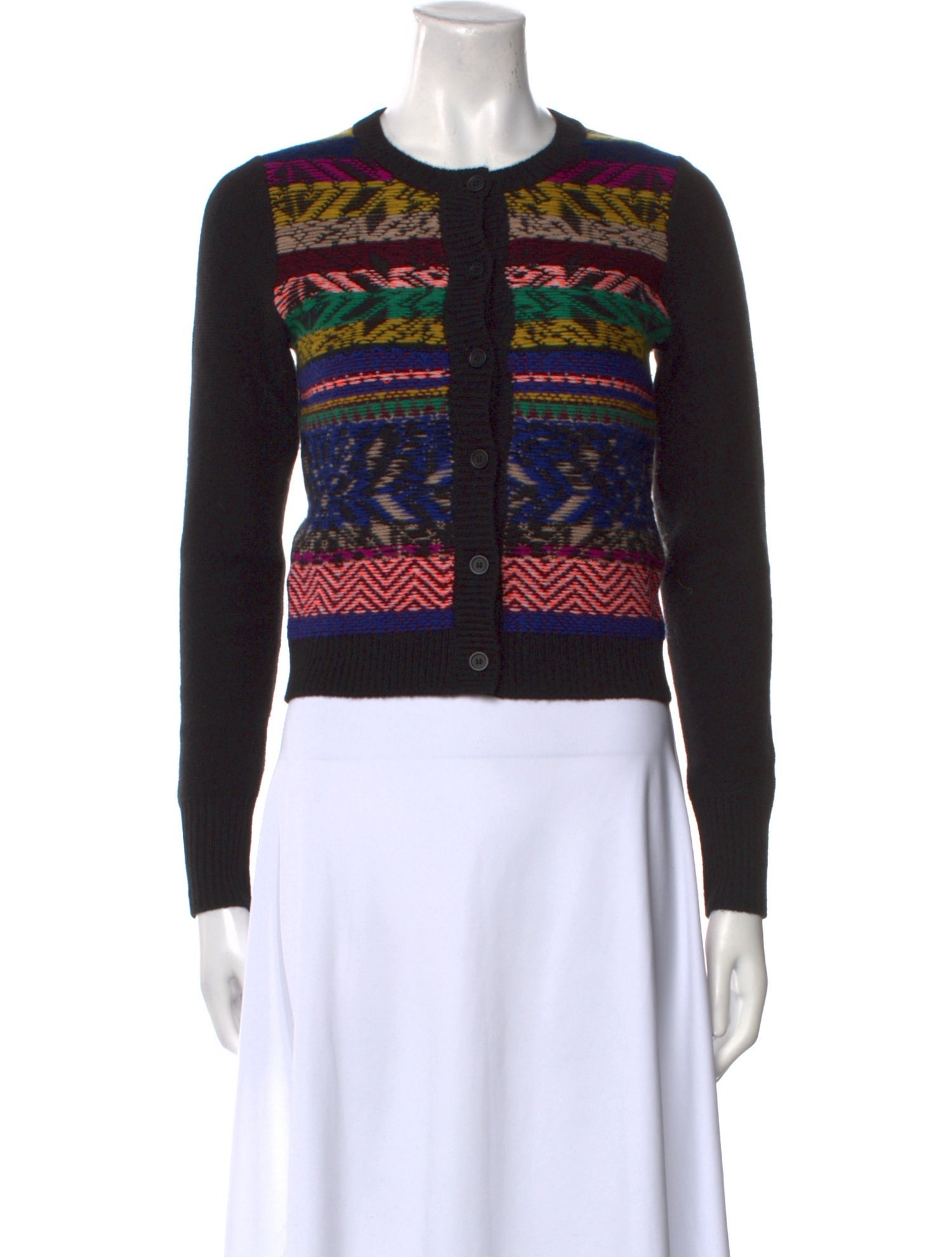 Eric Bompard Cashmere Printed Sweater