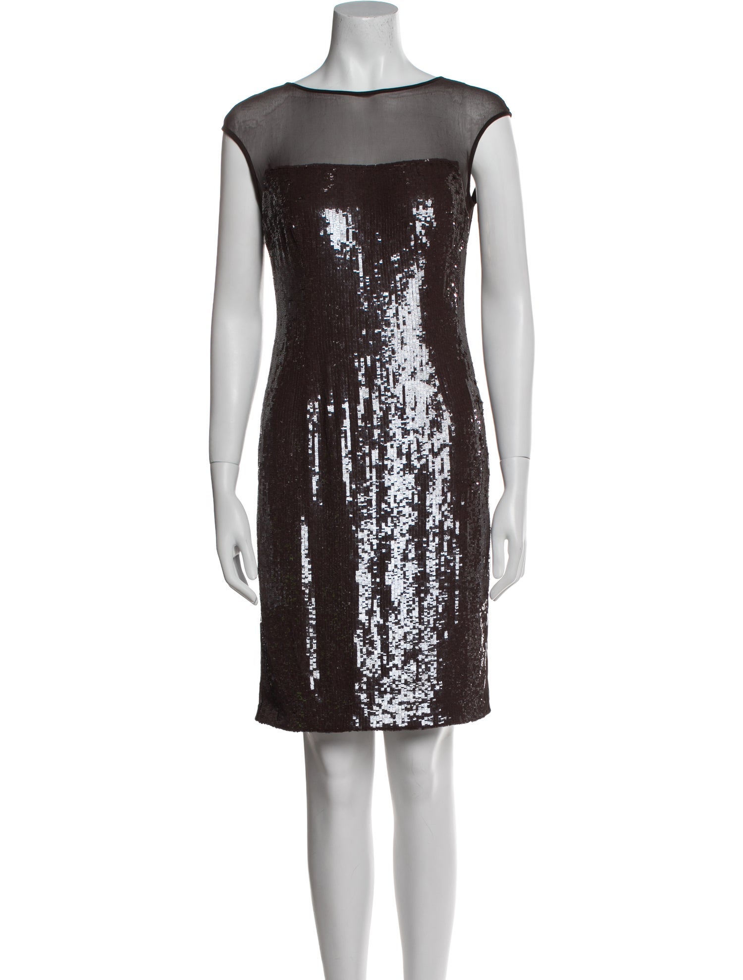 Eric Gaskins Silk Knee-Length Dress