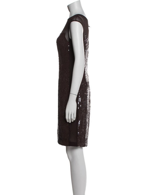Eric Gaskins Silk Knee-Length Dress