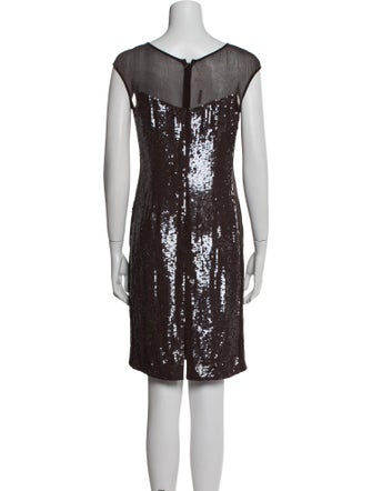 Eric Gaskins Silk Knee-Length Dress