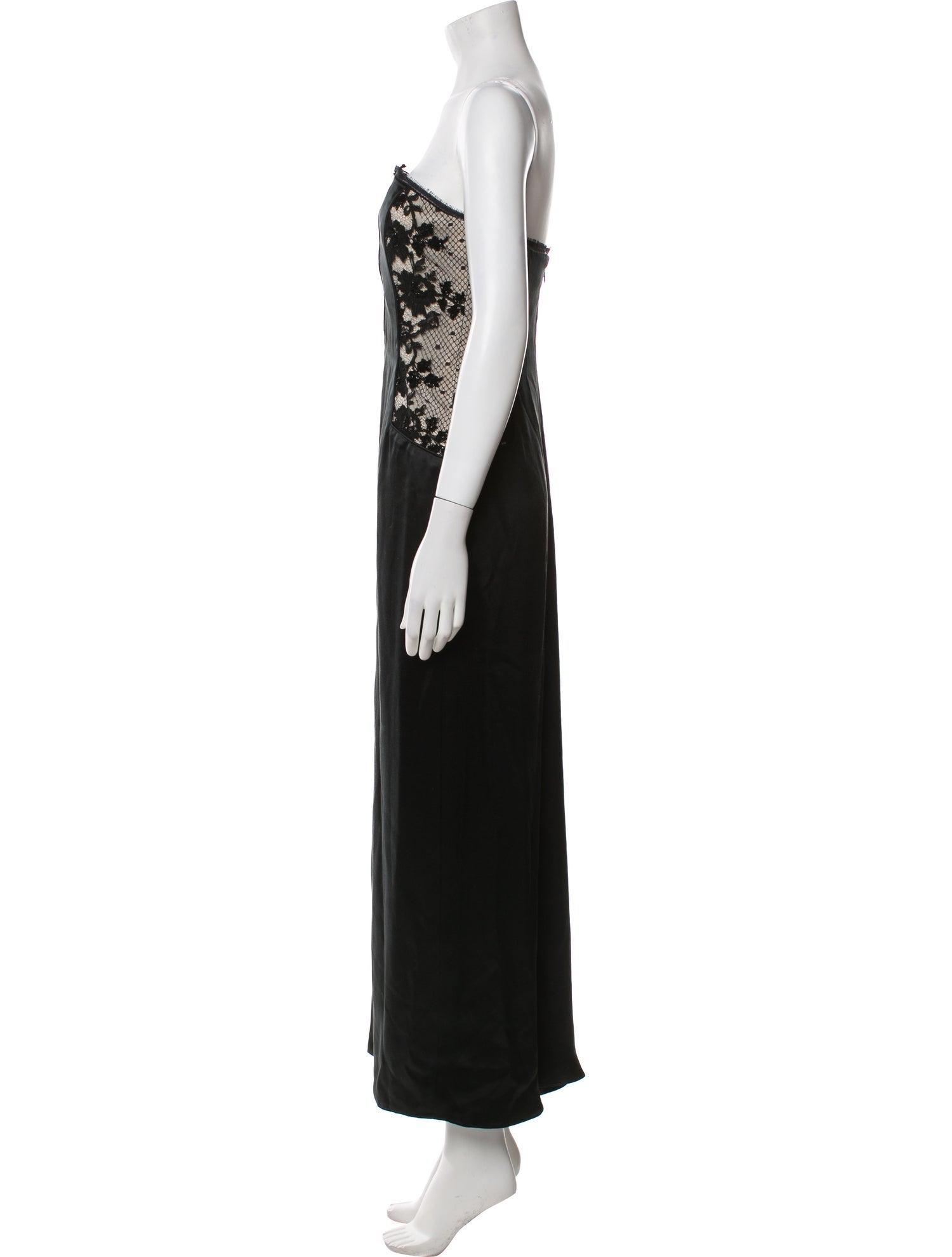 Eric Gaskins Silk Long Dress