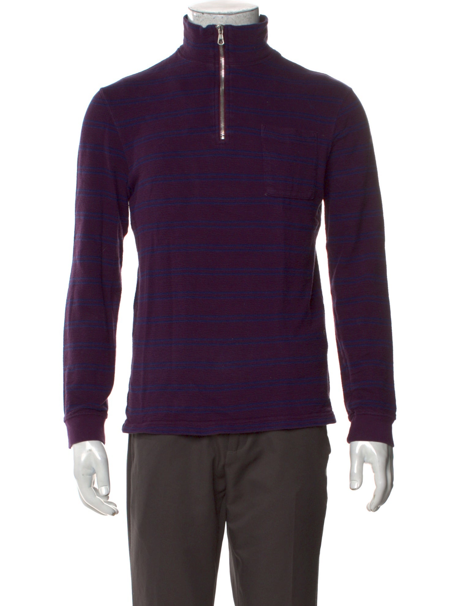 ‎Tres Bien Turtleneck Long Sleeve Polo Shirt