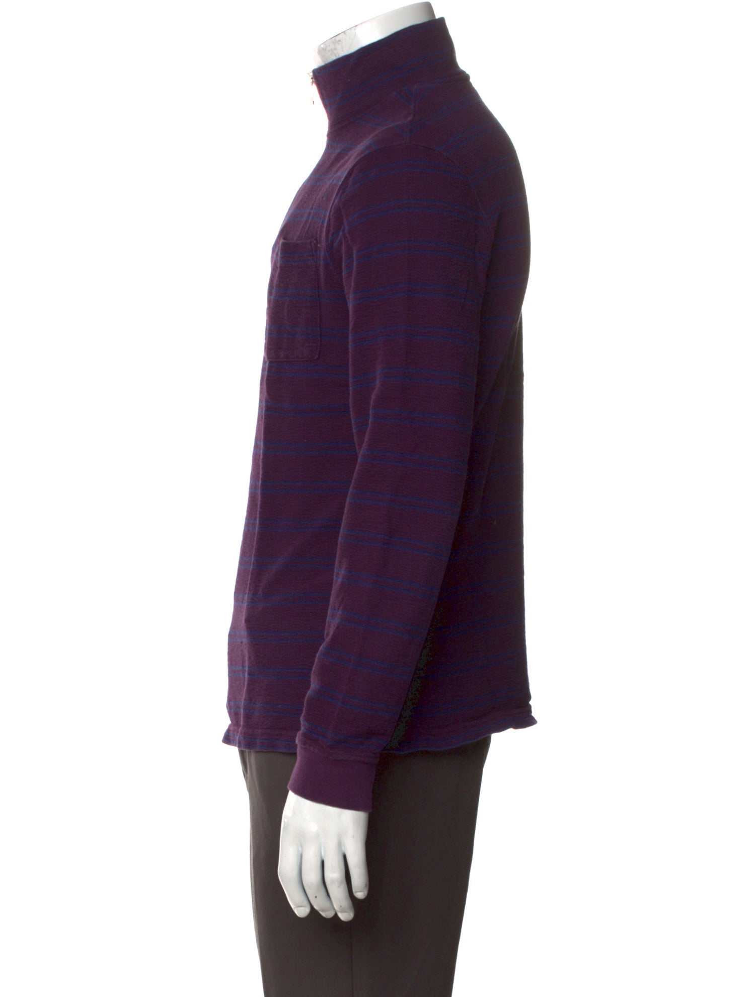 ‎Tres Bien Turtleneck Long Sleeve Polo Shirt