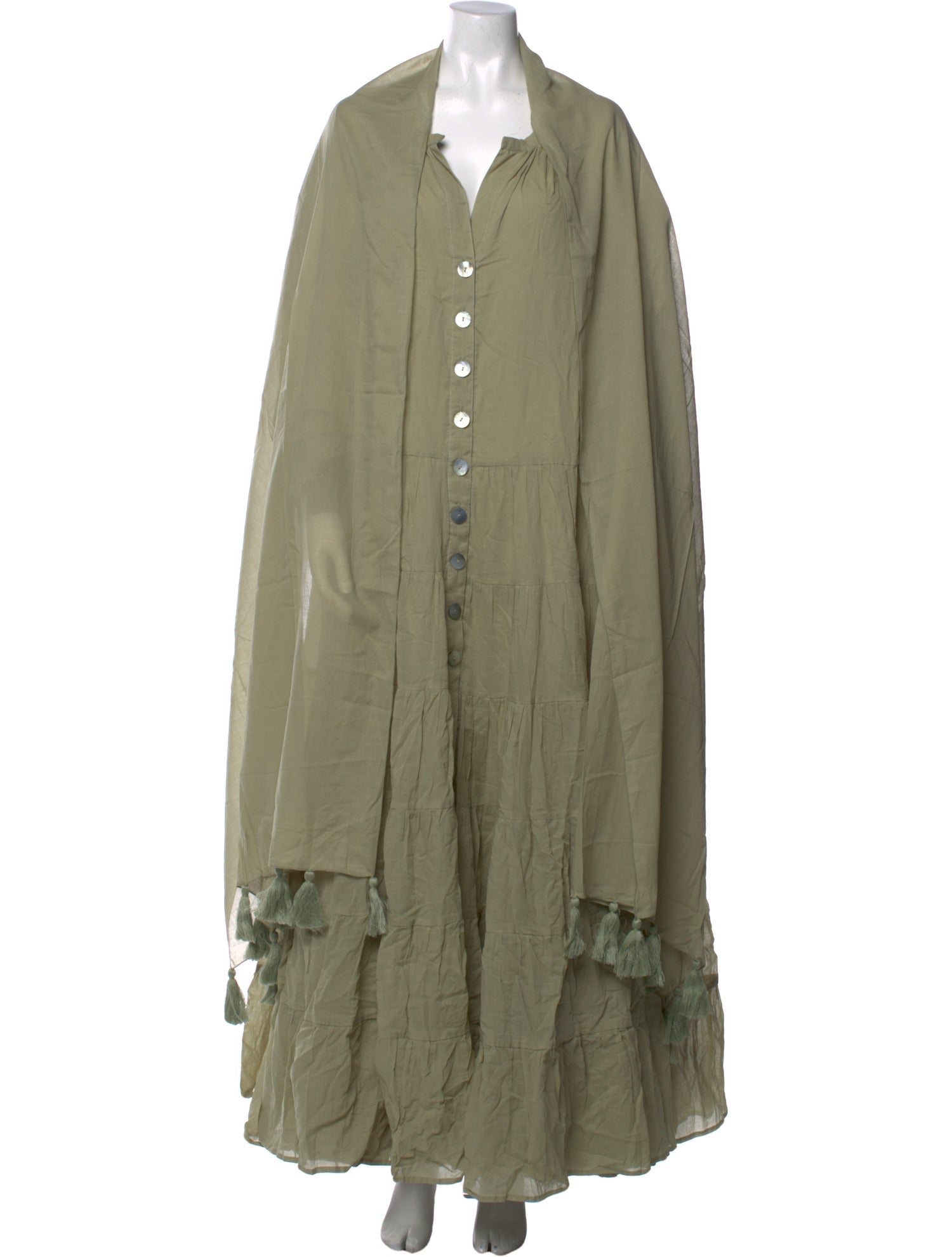 Erika Peña Cowl Neck Long Dress w/ Tags