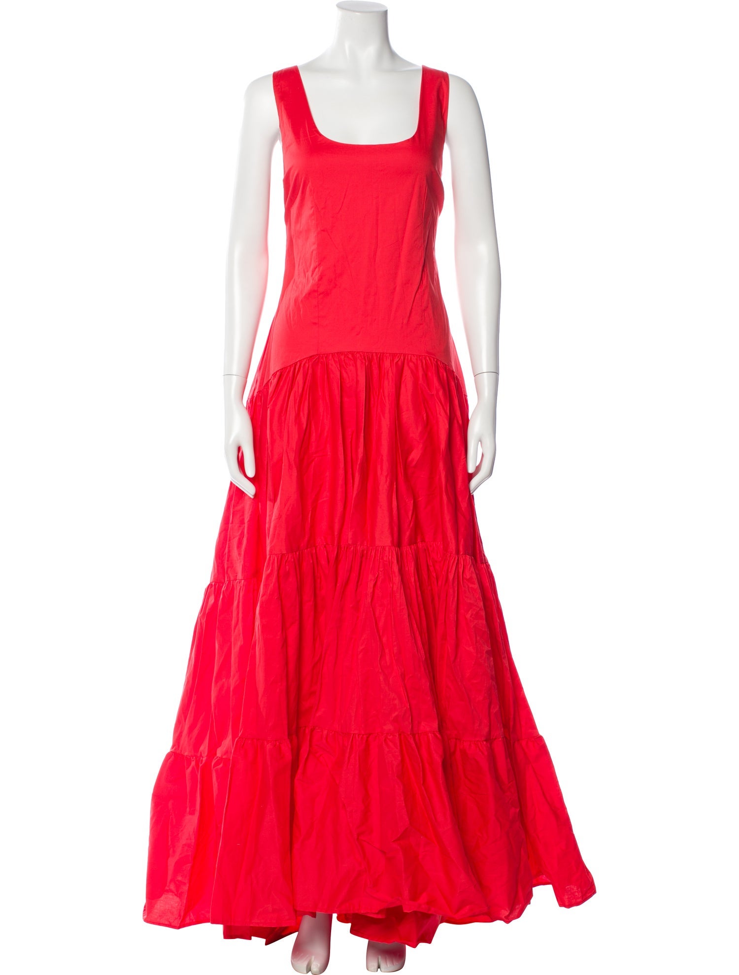 Erika Peña Square Neckline Long Dress w/ Tags