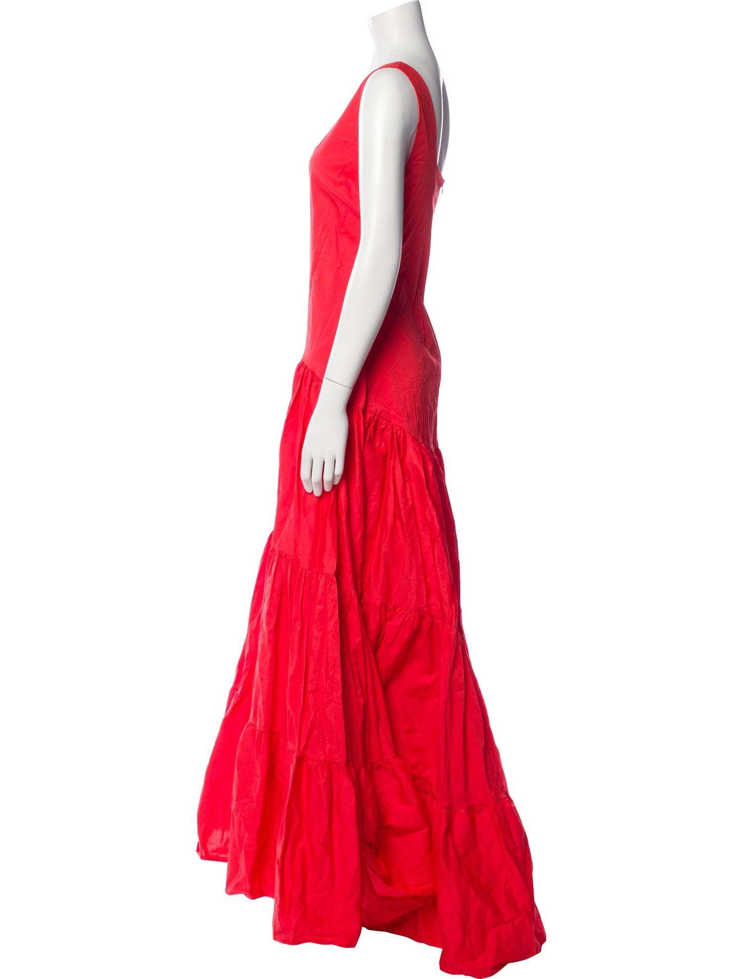 Erika Peña Square Neckline Long Dress w/ Tags