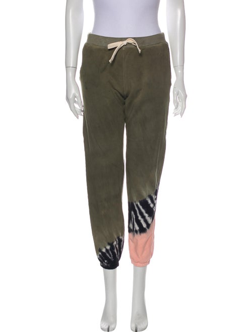 Electric & Rose Tie-Dye Print Sweatpants Rose