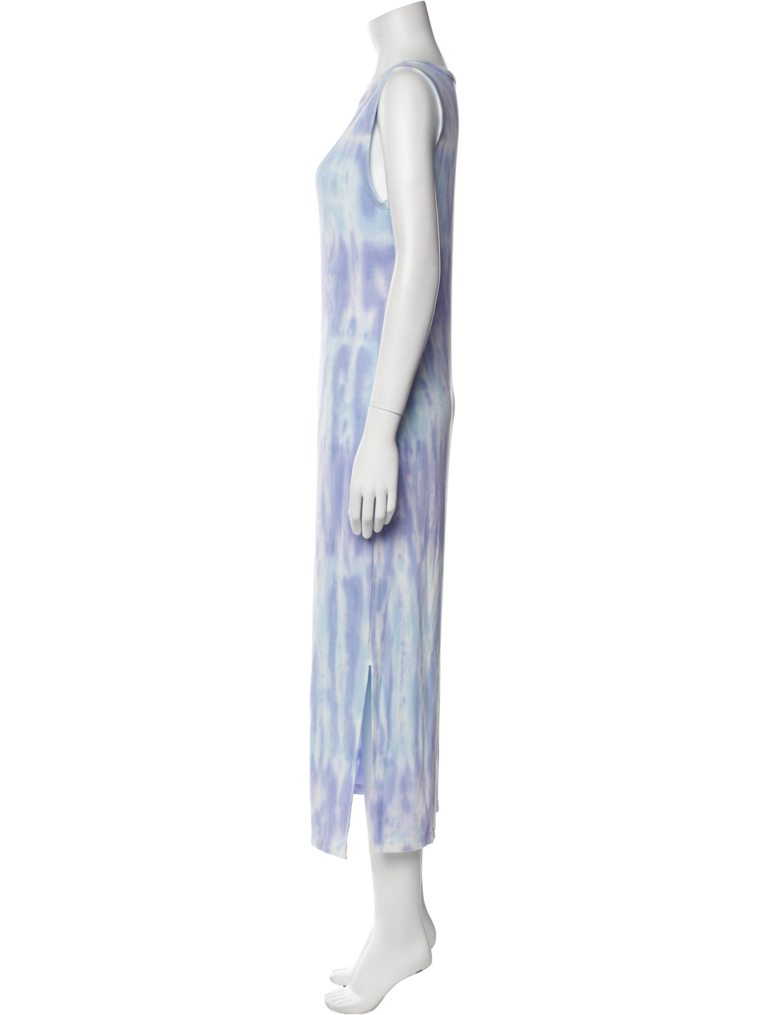 Electric & Rose Tie-Dye Print Long Dress w/ Tags