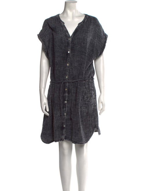 Electric & Rose Plaid Print Mini Dress