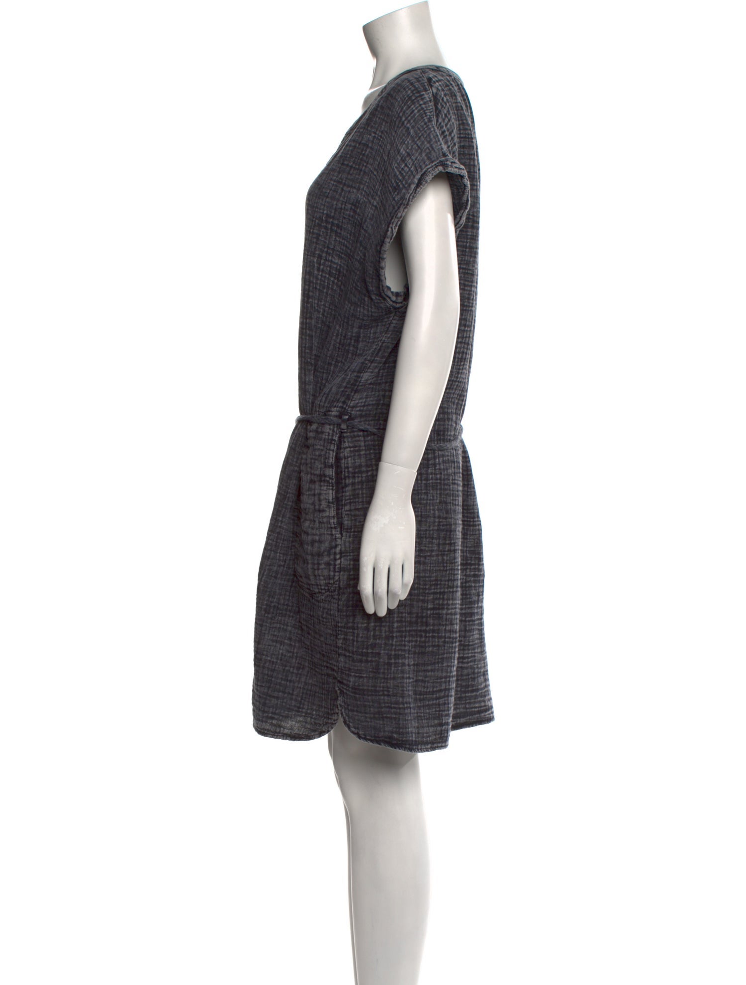 Electric & Rose Plaid Print Mini Dress