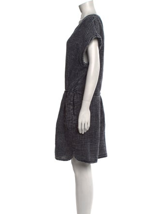 Electric & Rose Plaid Print Mini Dress