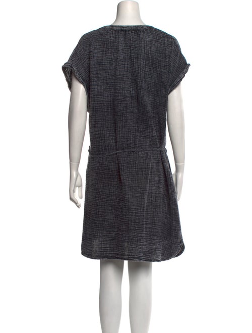 Electric & Rose Plaid Print Mini Dress