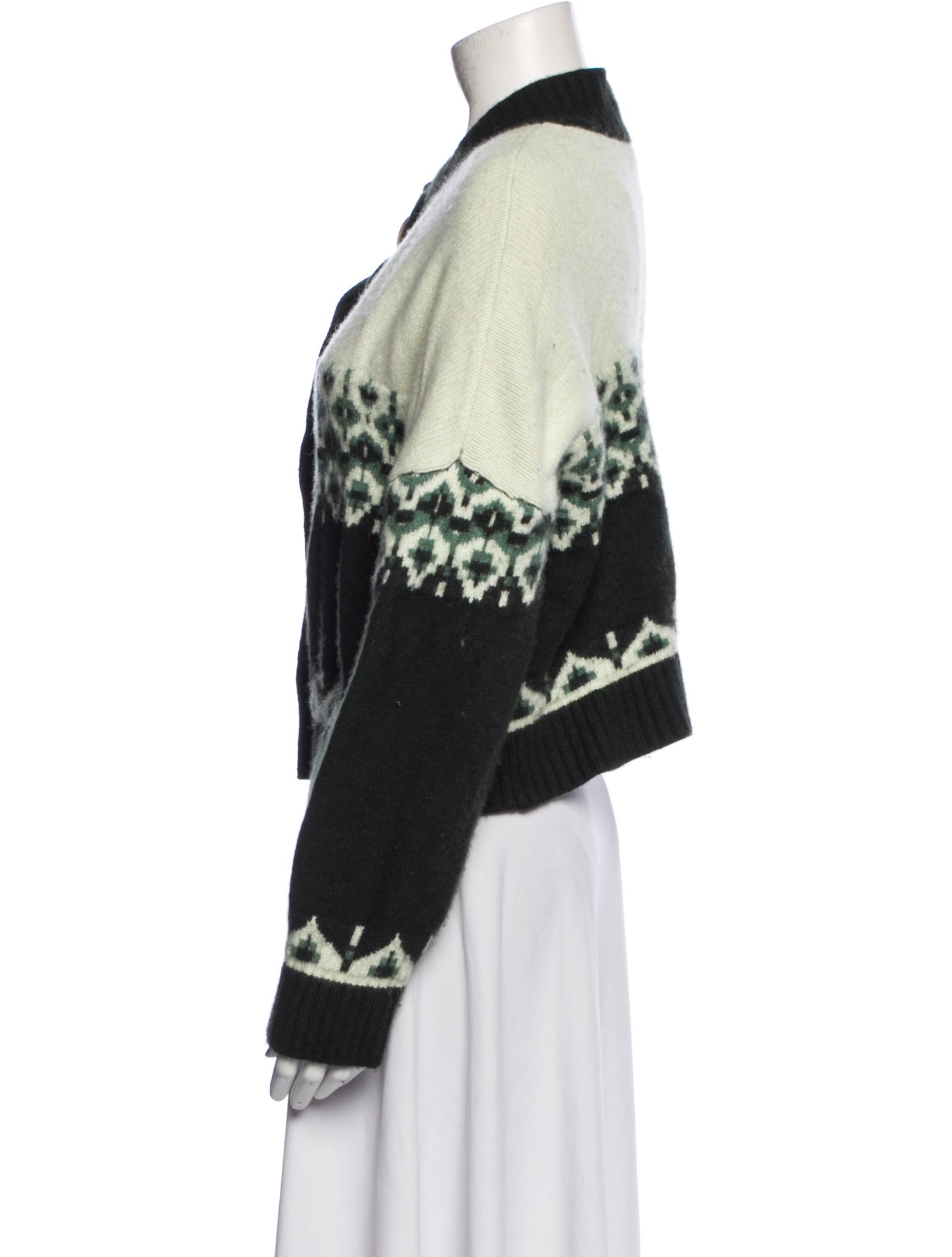 Electric & Rose Merino Wool Printed Sweater