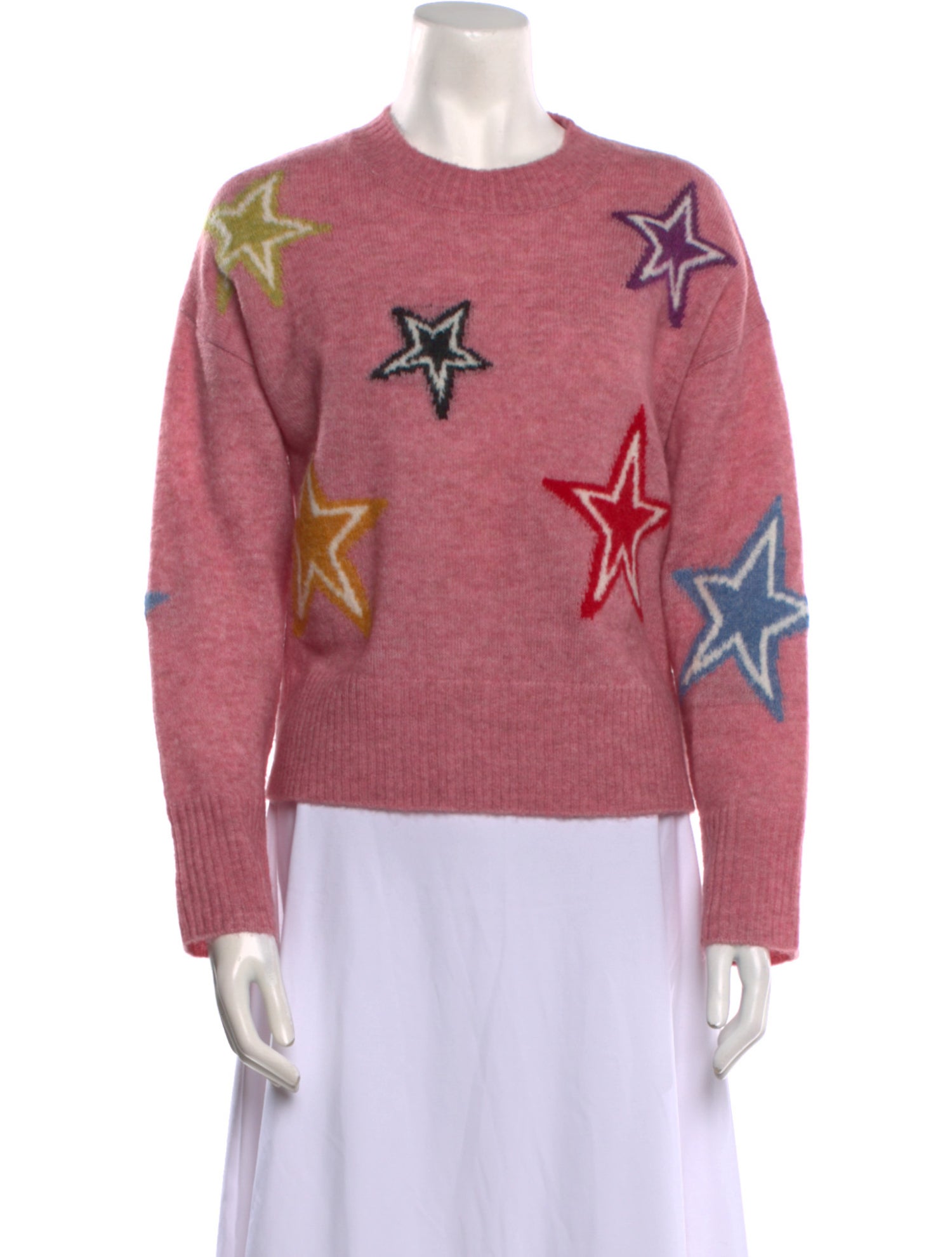 Electric & Rose Printed Crew Neck Sweater