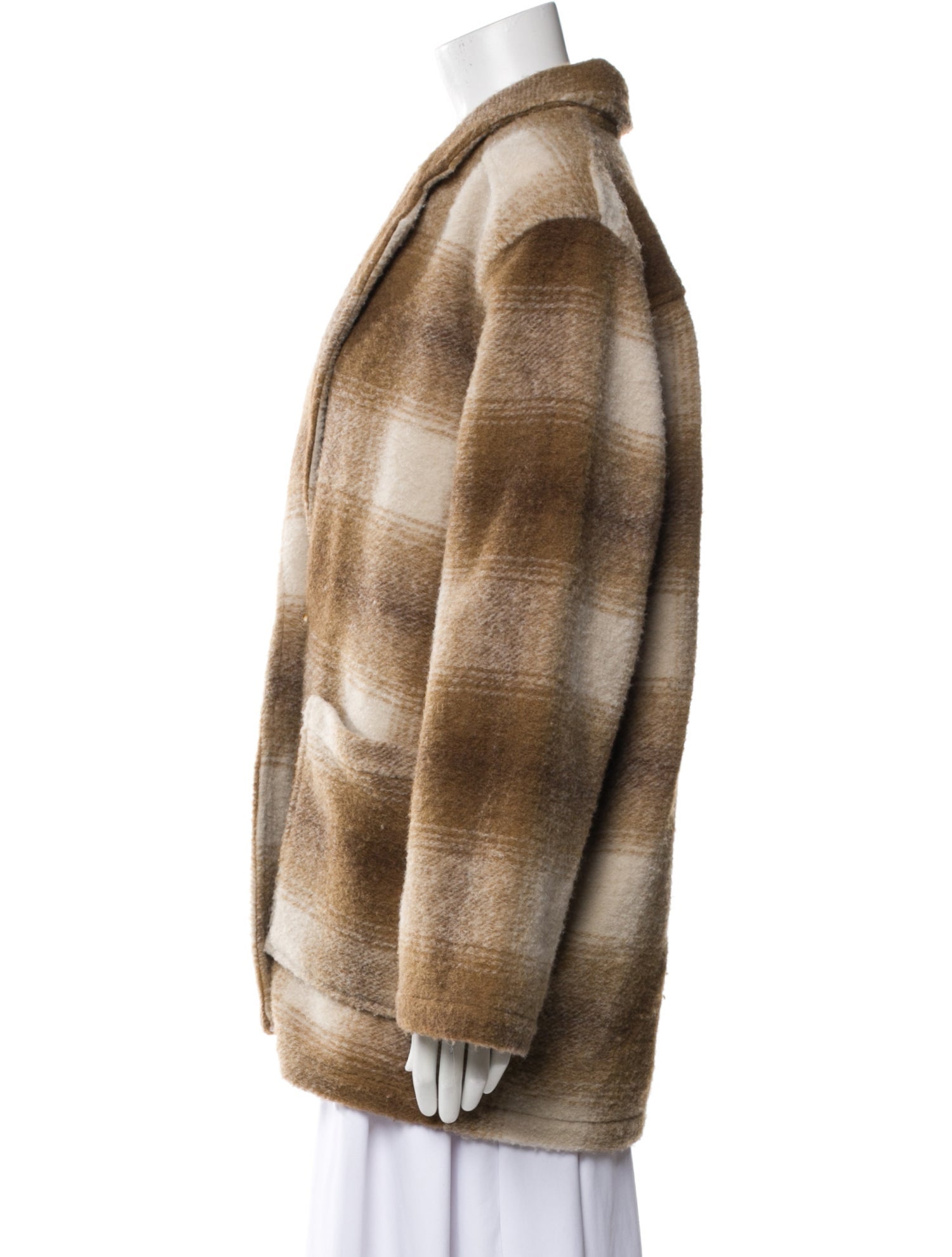 Electric & Rose Plaid Print Jacket