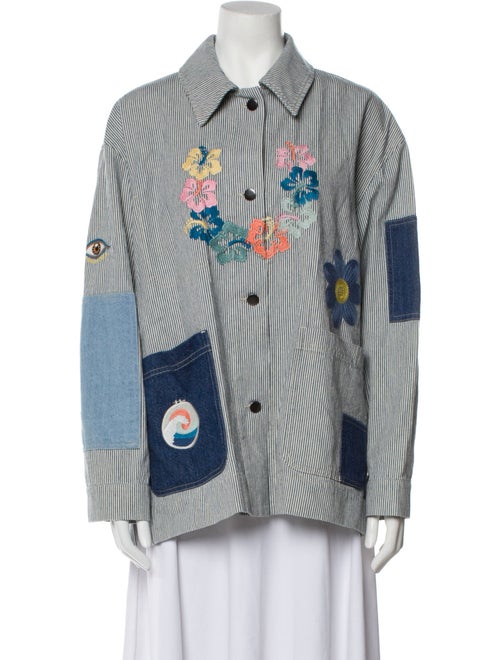 Electric & Rose Striped Jacket