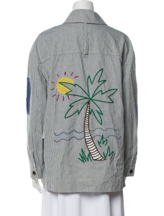 Electric & Rose Striped Jacket