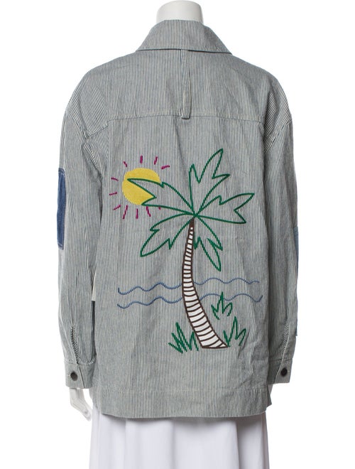 Electric & Rose Striped Jacket