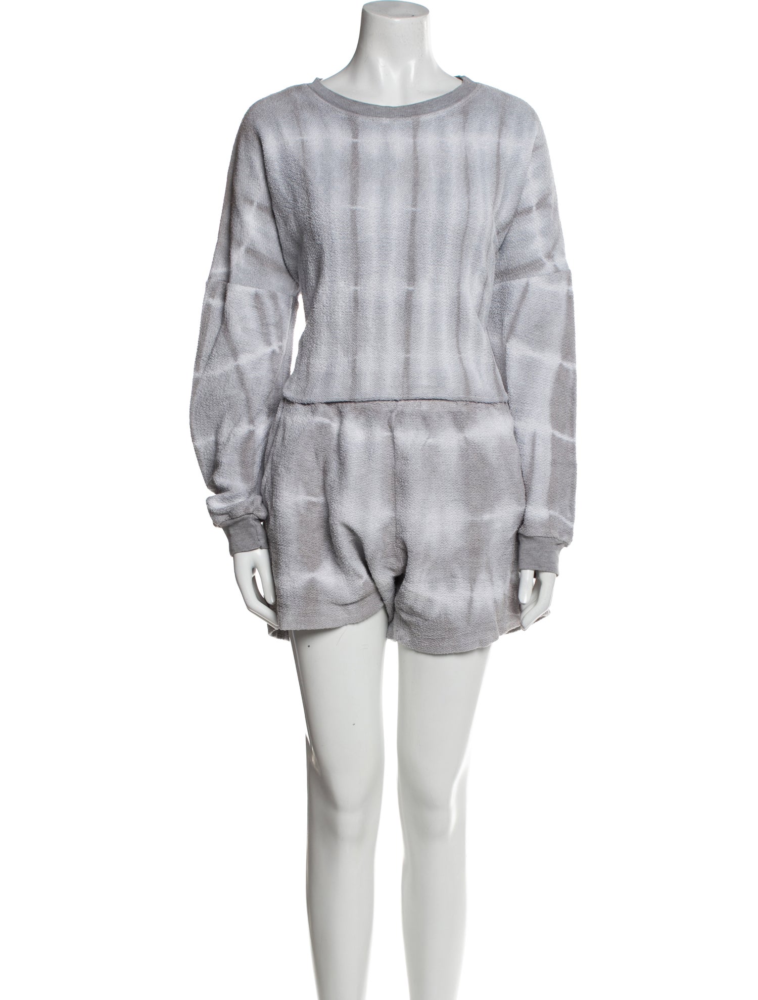 Electric & Rose Tie-Dye Print Lounge Set